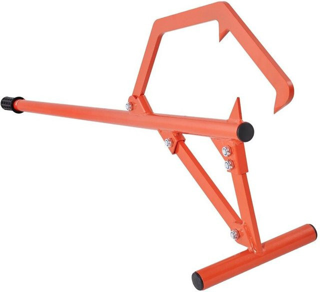 Timberjack Schwerlast-Holzheber aus Stahl in Orange für rollende Stämme bis 63,5 cm Durchmesser - Bild 1