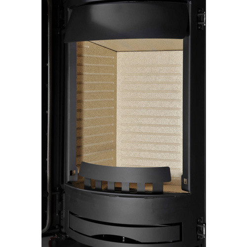 THORMA Kaminofen Andorra Exclusive, schwarz, Stahlblech, 7,5 kW, B/T/H: 121,0 x 53,8 x 53,8 cm - Bild 2