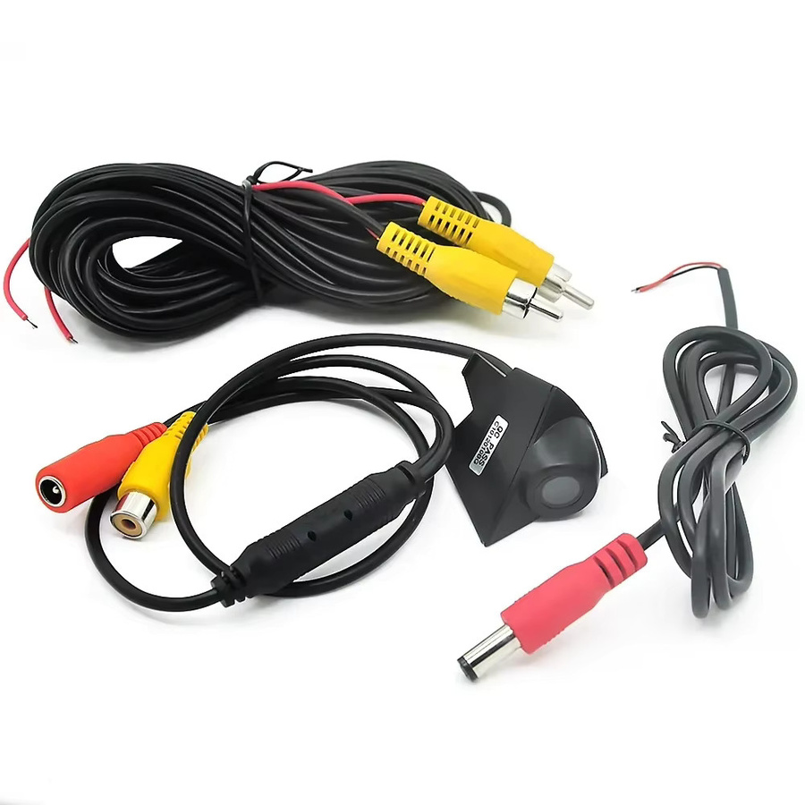 Auto Wayfeng WF Frontkamera für VW Volkswagen Golf Jetta Touareg Passat Polo Tiguan Bora, wasserdicht, Schwarz mit eingebettetem Logo - Bild 3