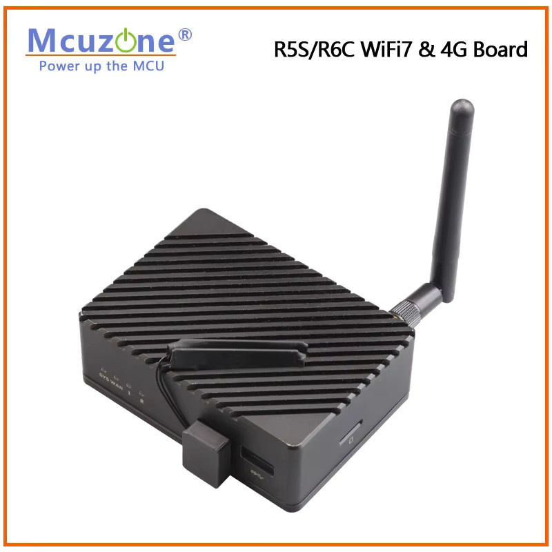 NanoPi R5S LTS/R6C Single Board Computer von MCUZONE mit RK3568B2, 4 GB DDR, 64 GB eMMC, 2,5 G Ethernet und WiFi6 - Bild 2