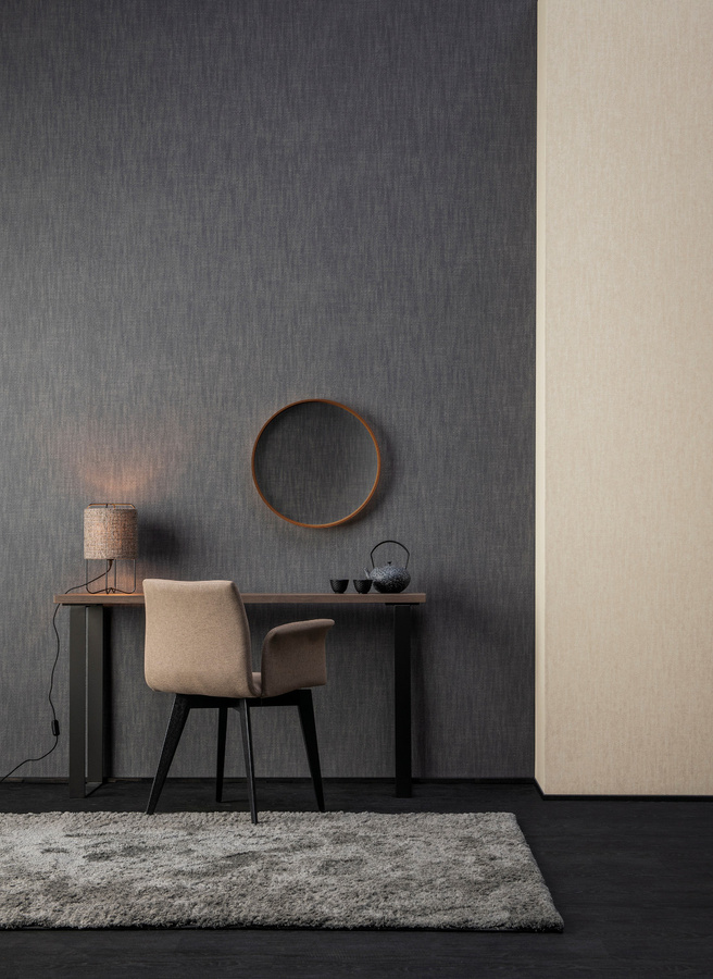 Omexco Tapete HPT3 Denim HPT302 in Grau mit modernem Abstract-Design aus Vlies - Bild 1