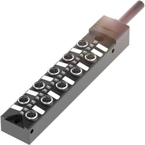 Balluff BPI AM3040-5K-B0-KPXP0-100 BPI00FN Sensor/Aktorbox passiv Multipolverteiler in Grau - Bild 1