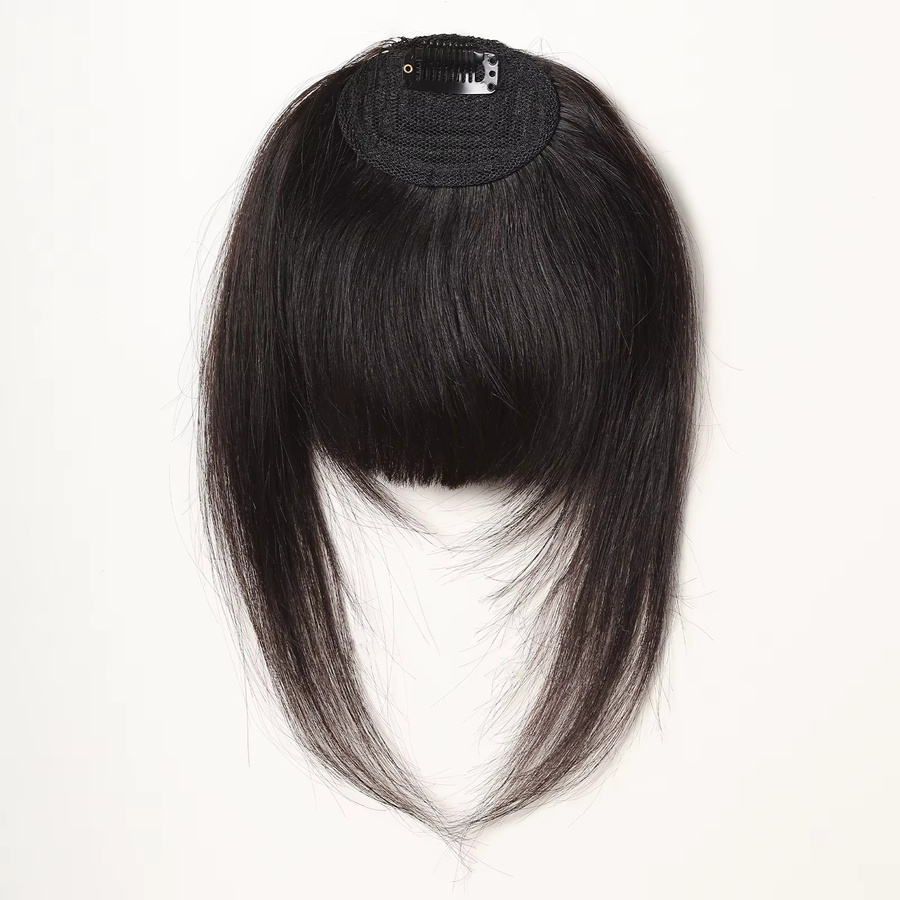 HAIRCUBE Clip-in-Pony, 100 % Echthaar, schwarzbraun, Damen - Bild 4