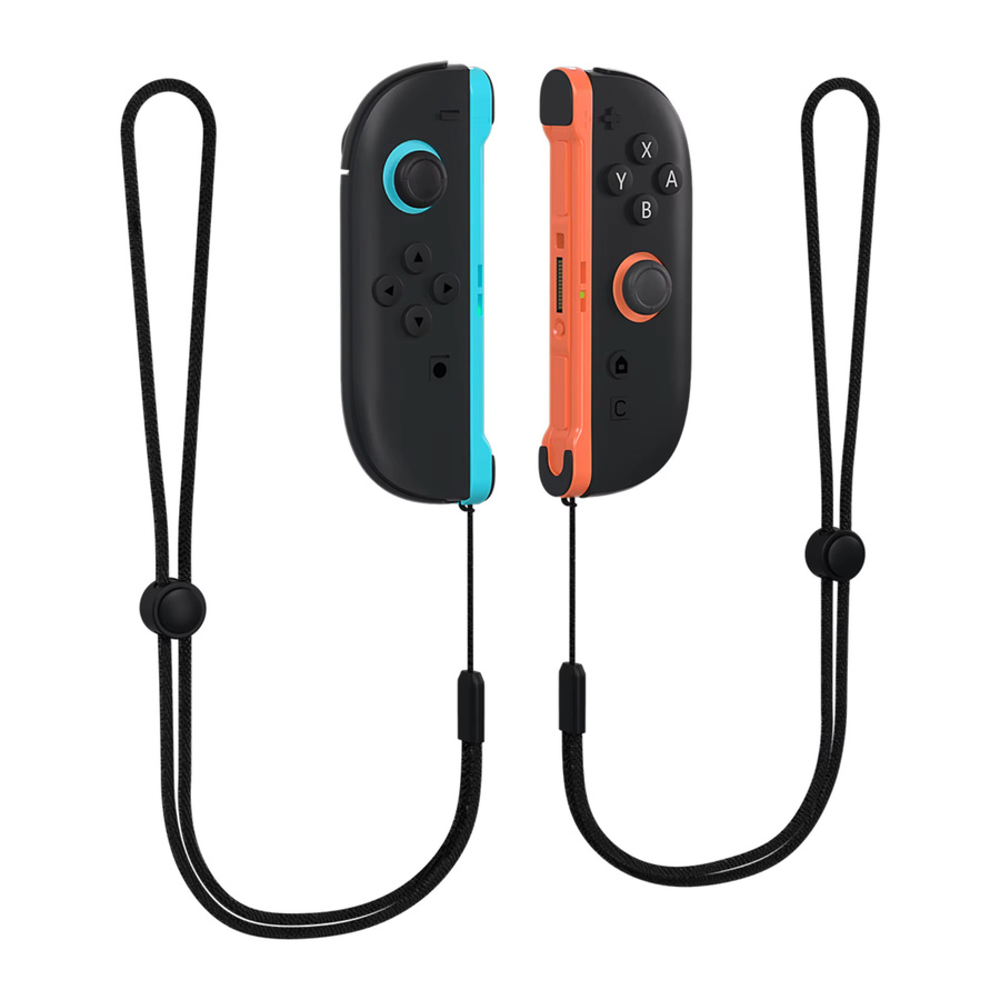 Benicabaly Verstellbare Anti-Verlust Handgelenkschlaufen für Spielcontroller in Orange - Bild 3