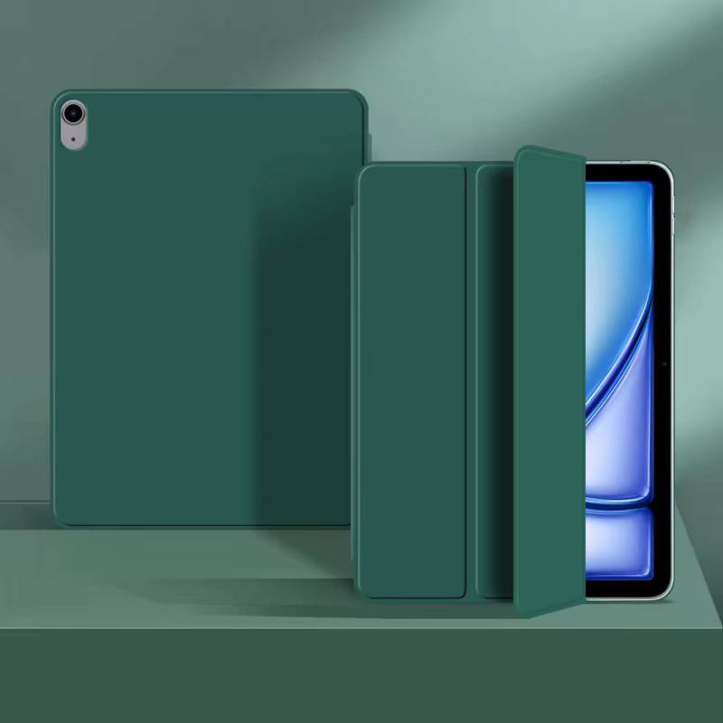 Smart Folio Hülle für Apple iPad Air 11 2024 M2, iPad Air 5, iPad 10. Generation, iPad Pro 11 und 12.9 in Orange - Bild 2