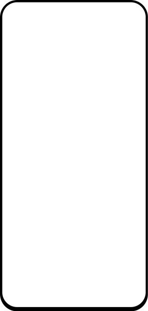 OEM Displayschutzfolie aus gehärtetem Glas für Samsung Galaxy A51 5G (A516) und Galaxy A51 (A515), 6D Full Glue, Schwarz - Bild 1
