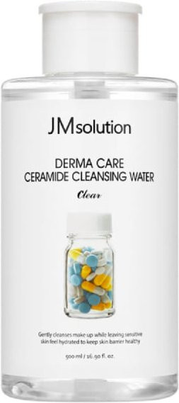 JMSOLUTION Derma Care Ceramid Reinigungswasser, 500 ml, Trockene Haut - Bild 1