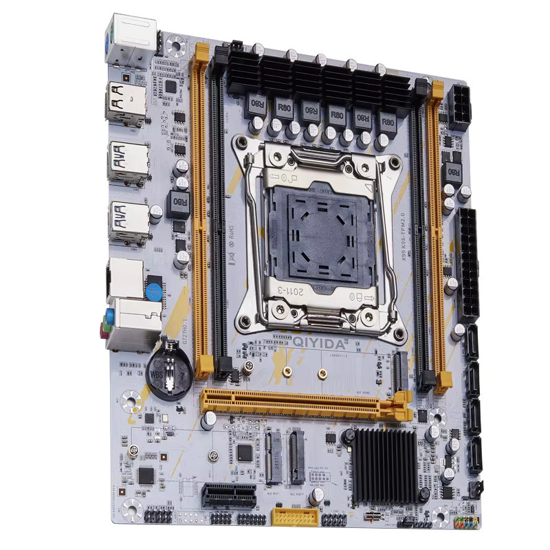 QIYIDA X99 Motherboard Combo Kit mit Xeon E5 2640 V4 CPU und 16 GB DDR4 3200 MHz RAM, LGA 2011-3, NVMe M.2 und SATA 3.0 Unterstützung - Bild 3