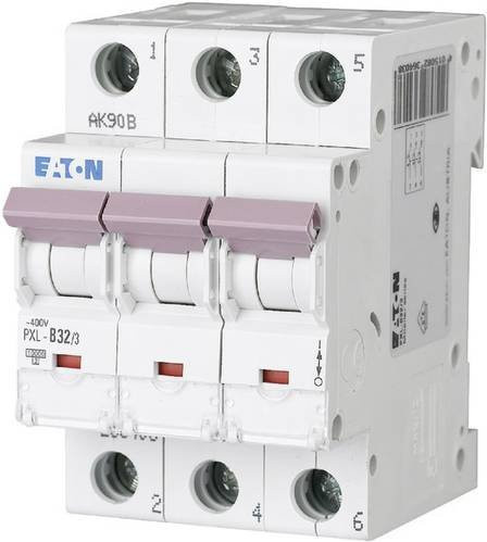 Eaton PXL-D32/3 Leitungsschutzschalter 3-polig 32A 400 V/AC in Weiß - Bild 1