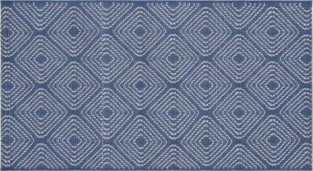 LIVARNO HOME Outdoorteppich Blau B: 80 cm, T: 150 cm - Bild 1