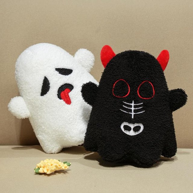 Yiran toy Halloween Kürbis Plüschpuppe, Plüschtier, 20cm - Bild 1