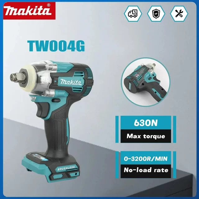 Makita Akku-Bohrschrauber TW004G 18 V bürstenlos Petrol 630 Nm - Bild 1
