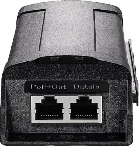 ABUS PoE Injektor für Ethernet/LAN in Schwarz, IEEE 802.3af (12.95 W) und IEEE 802.3at (25.5 W) - Bild 1