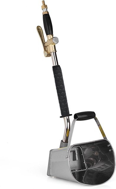 Aimo Professionelle Mörtel Sprayer Maschine für Stuck und Zement in Silber - Bild 1