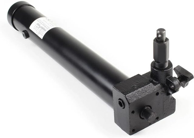Wiltec Hydraulischer Zylinder als Ersatzteil für Pkw Rangierhilfen in Schwarz, B/T/H: 400 x 190 x 52 cm - Bild 1
