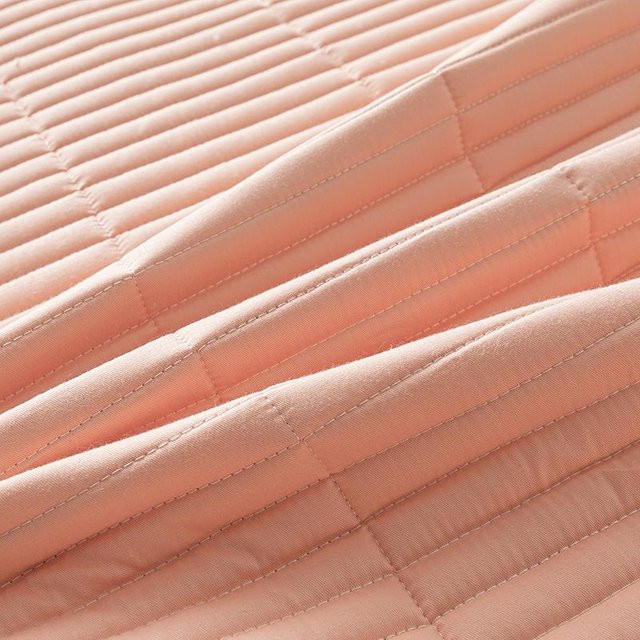 NOSHEET Matratzenschoner und Spannbettlaken Set mit 2 Kissenbezügen, Pink, Wasserdicht, Atmungsaktiv und Milbenresistent, Jacquard-Design aus Baumwolle und Mikrofaser - Bild 1