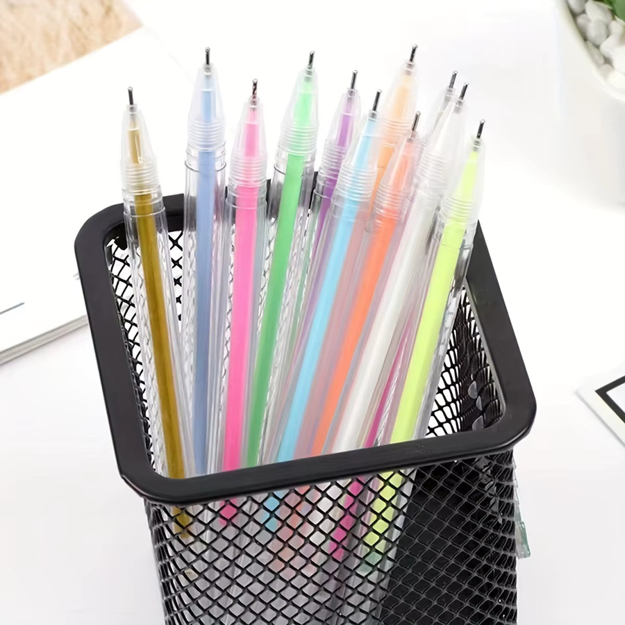 12er Set Textmarker in 12 Farben für DIY-Malerei und Graffiti, feine Nadelstifte für Kartenzeichnung und Markierungen - Bild 2