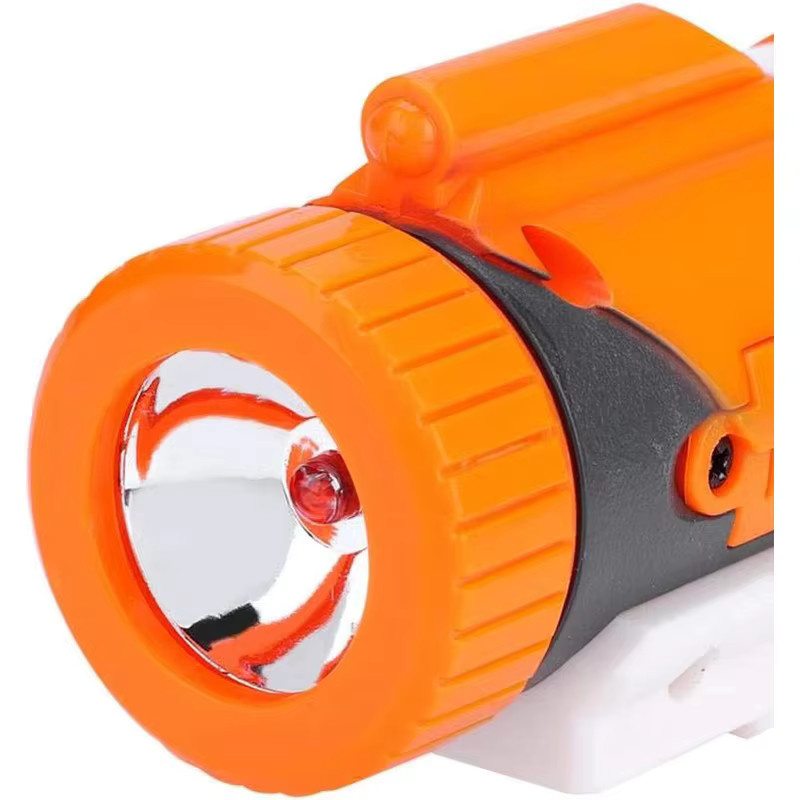 ZIVCONCING Abnehmbarer Plastik-Taschenlampen-Zielfernrohrhalter für Nerf Spielzeug, Zubehör - Bild 3
