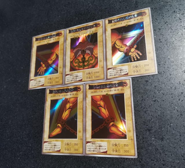 Yiran toy 1 Yu-Gi-Oh! Exodia Der Verbotene Sammelkarten, 5-teiliges Set, ab 18 Jahren - Bild 1
