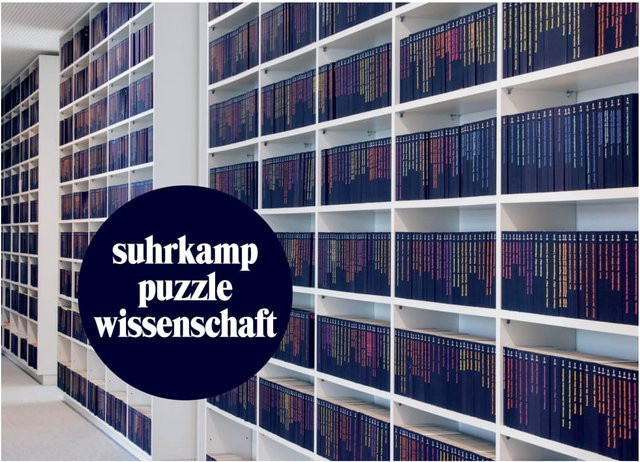 Suhrkamp Verlag 50 Jahre suhrkamp taschenbuch wissenschaft, Puzzle, 1000 Teile, ab 14 Jahre - Bild 1