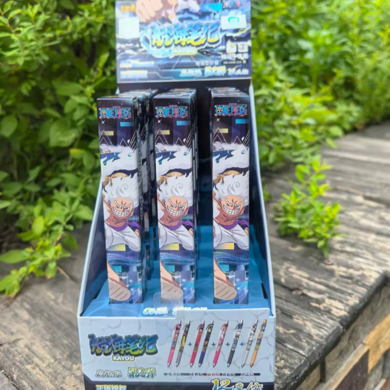 Kayou One Piece Schreibwaren-Überraschungsbox mit bunten Gelstiften für Kinder - Bild 3
