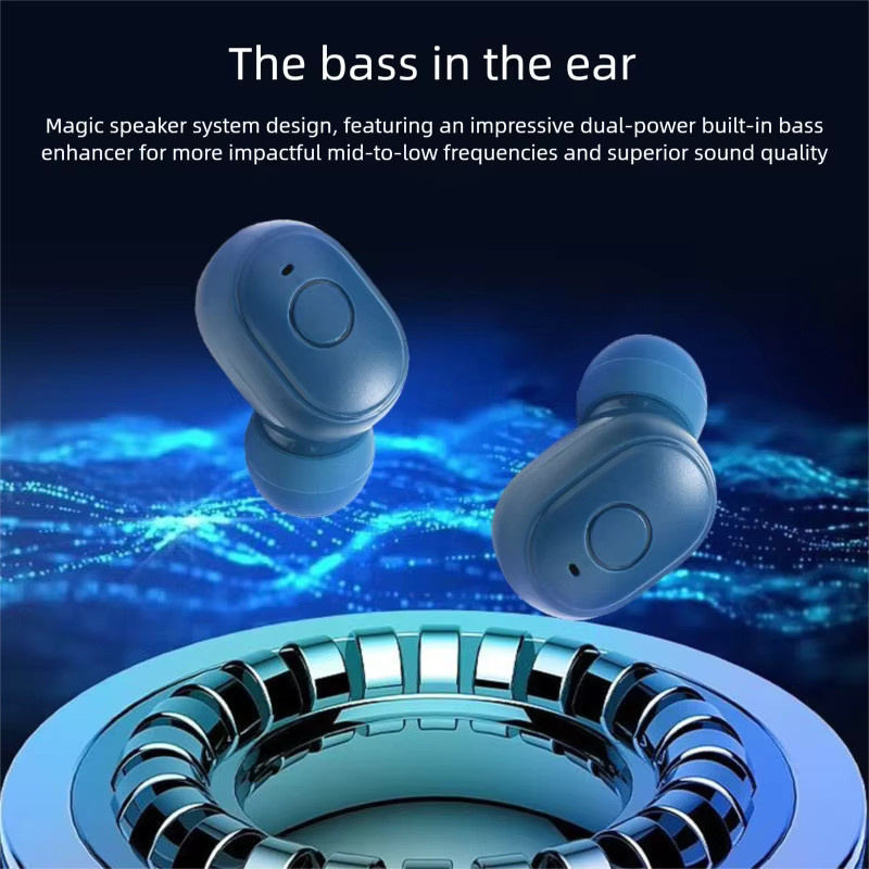 YOCUNKER 2-in-1 Bluetooth 5.3 Audio Stereo Bass Lautsprecher und Headset mit IPX4 Wasserdichtigkeit für Sport und Outdoor in Pink oder Blau - Bild 3