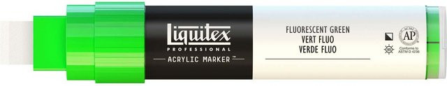 Liquitex Professional Acrylmarker Permanent Ink in Grün Fluo mit 8-15mm Spitze - Bild 1
