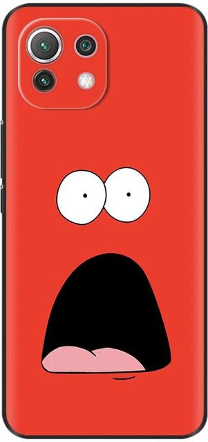 Stoßfeste Silikon Handyhülle für Xiaomi Mi 11 Lite 5G NE in Rot - Bild 1