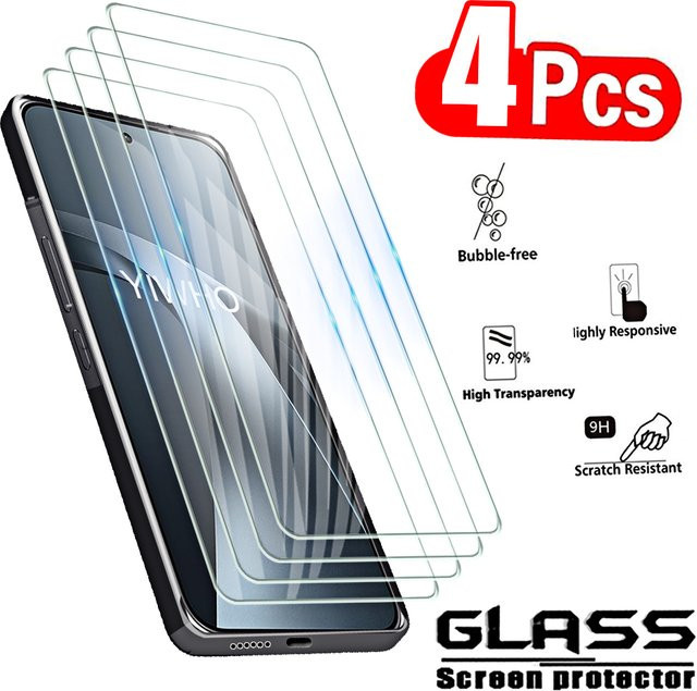 4er-Pack Gehärtetes Schutzglas für Xiaomi 17T 15T 14T 13T 12T 11T 10T Pro, Transparentes HD Displayschutzglas - Bild 1