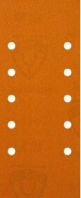 Klingspor Schleifbogen Streifen PL 31 B in Orange, Korn 120, Breite: 115 mm, Länge: 280 mm - Bild 1
