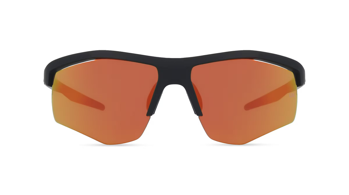 Under Armour UA FLEXLITE/G Sonnenbrille, Halbrand, Eckig, Kunststoff, Herren, schwarz, rot - Bild 1