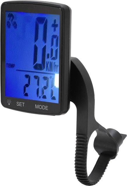 OutsideWorld Multifunktions-Fahrradcomputer mit 2,8 Zoll Touchscreen und Hintergrundbeleuchtung, wasserdicht und kabellos, Blau - Bild 1