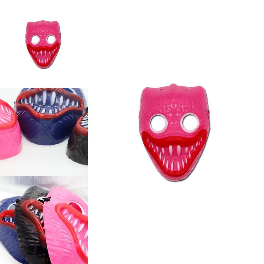 TinyJoy Poppy Playtime Huggy Wuggy Cosplay Maske, Blau - Bild 2