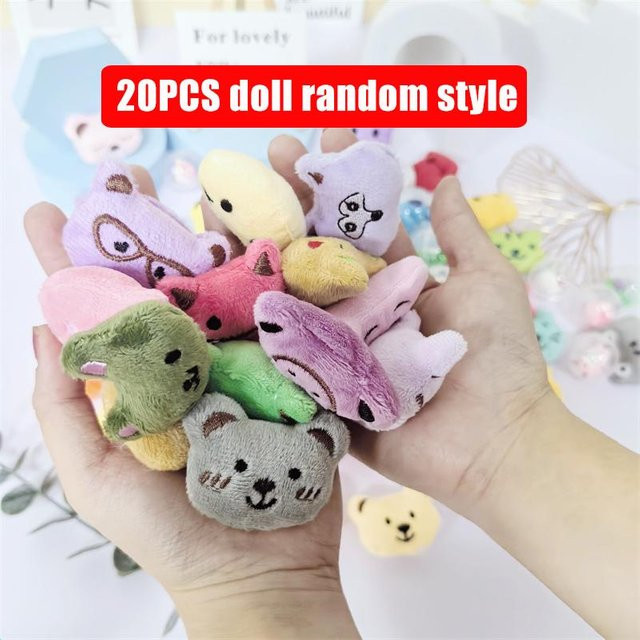 Linyi toy Plüsch-Kuscheltier-Spielset Kaninchen Bär 10-30 Stück - Bild 1