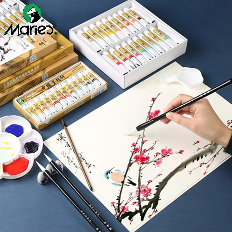 Marie's Chinesische Malpigmente in Multicolour als Wasserfarbpigment für Studenten und Anfänger, 5 ml oder 12 ml - Bild 4