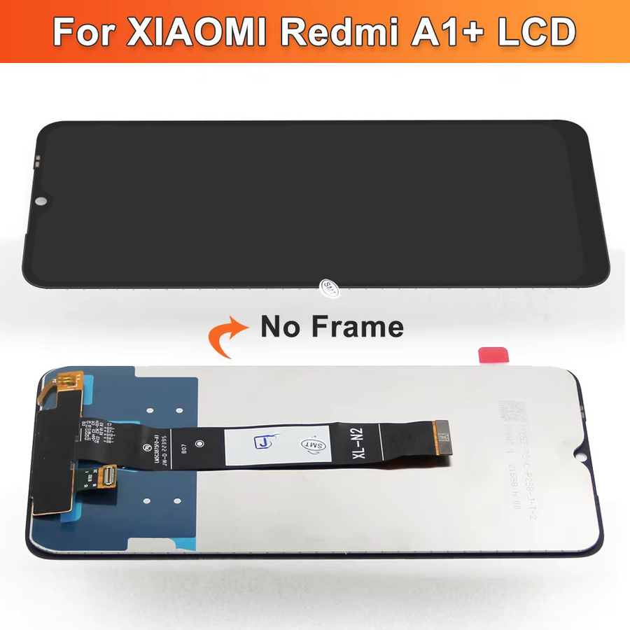Xiaomi Redmi A1 Plus LCD Display Touchscreen Digitalisierer Baugruppe mit Rahmen in Schwarz - Bild 3
