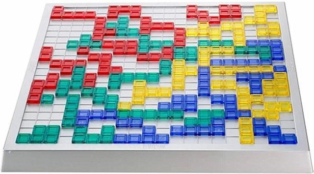 Liuzh Blokus Karten Brettspiel, Gelb, Strategiespiel - Bild 1
