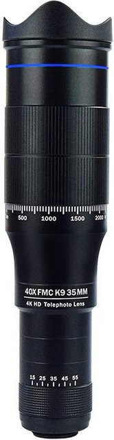 BC Electrical Appliances HD Handy-Teleobjektiv mit 40-fachem Zoom in Schwarz - Bild 1