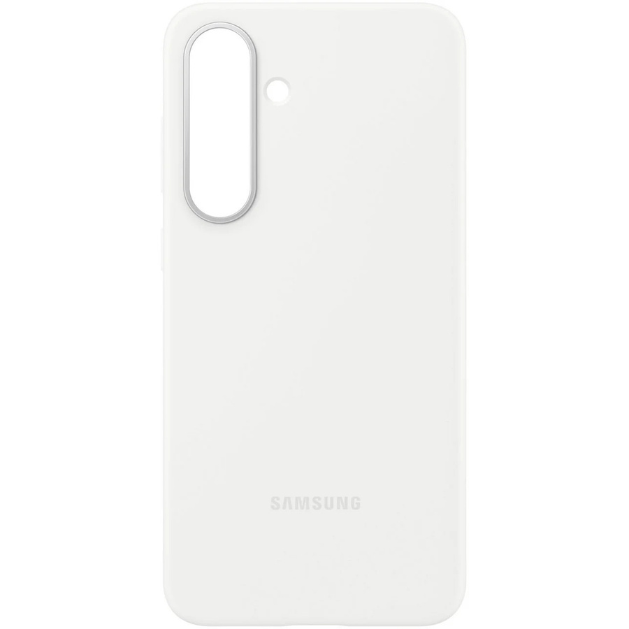 Samsung Silikon-Handyhülle für Galaxy S25 FE in Weiß - Bild 1