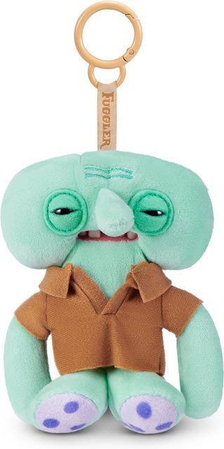 Fuggler Serie 5 Schlüsselanhänger, Hässliches Monster Plüsch, Weiß - Bild 1