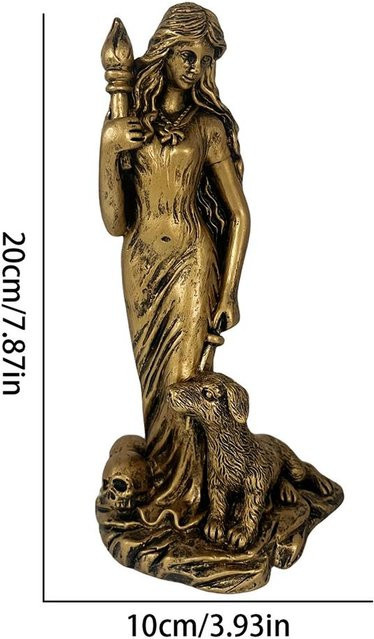 Retro Göttinnenfigur aus Kunstharz von Yiran Furniture zur Dekoration für Fensterbänke und Innenhöfe - Bild 1