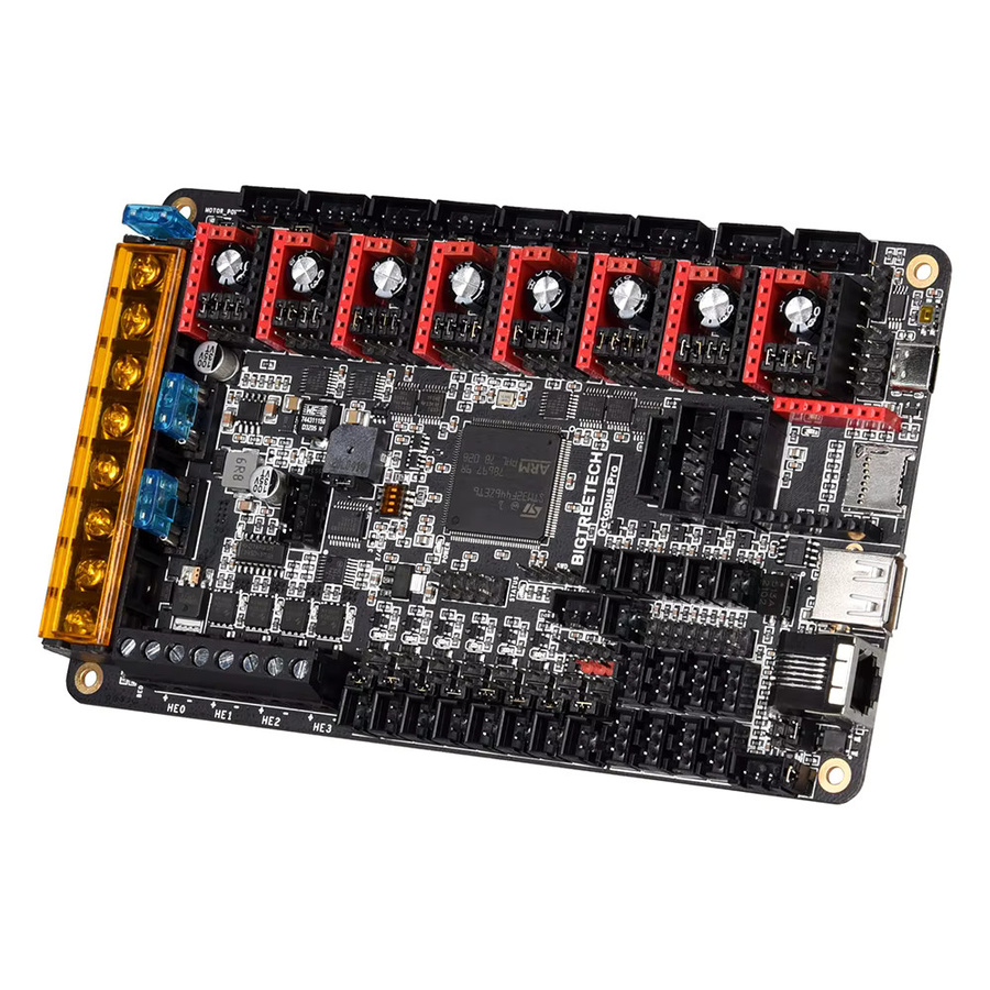Bigtreetech Octopus Pro v5.0 BTT Motherboard für Klipper 3D Drucker mit TMC2209 und TMC5160 in Schwarz - Bild 4