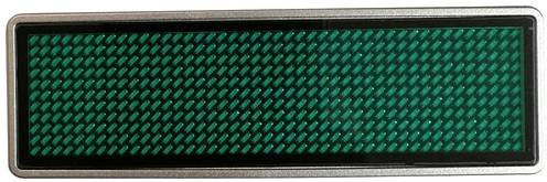 Upscreen LED-Namensschild Grün 44 x 11 Pixel B/H/T: 93 x 30 x 6 mm - Bild 1