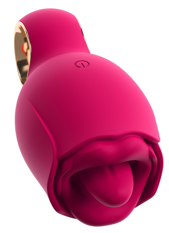 You2Toys Auflegevibrator Oral Fun mit vibrierender Leck-Zunge in Pink - Bild 2