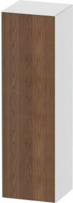 Duravit Halbhochschrank White Tulip in Weiß mit Glastür, Wandmontage, B: 40 cm, T: 36 cm, H: 132 cm - Bild 1