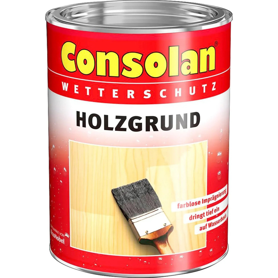 Consolan Holzgrund Transparent seidenmatt 750 ml - Bild 2
