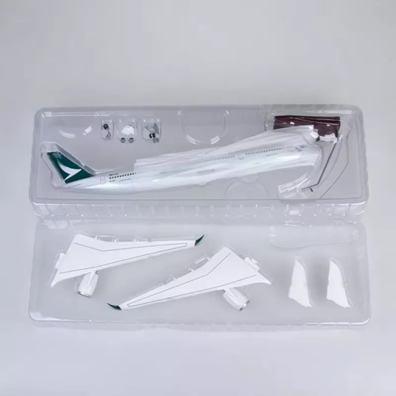 Hang Kun Airbus A350 Cathay Pacific Modell, 1:142, mit Lichtern und Reifen, ab 14 Jahren - Bild 2