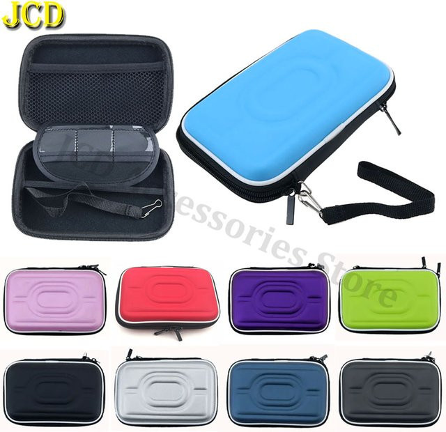 JCD EVA Hard Case Aufbewahrungstasche in Rot für Nintendo 3DS, NDS Lite, NDSL, NDSI, GB, GBA und GBC Konsolen - Bild 1
