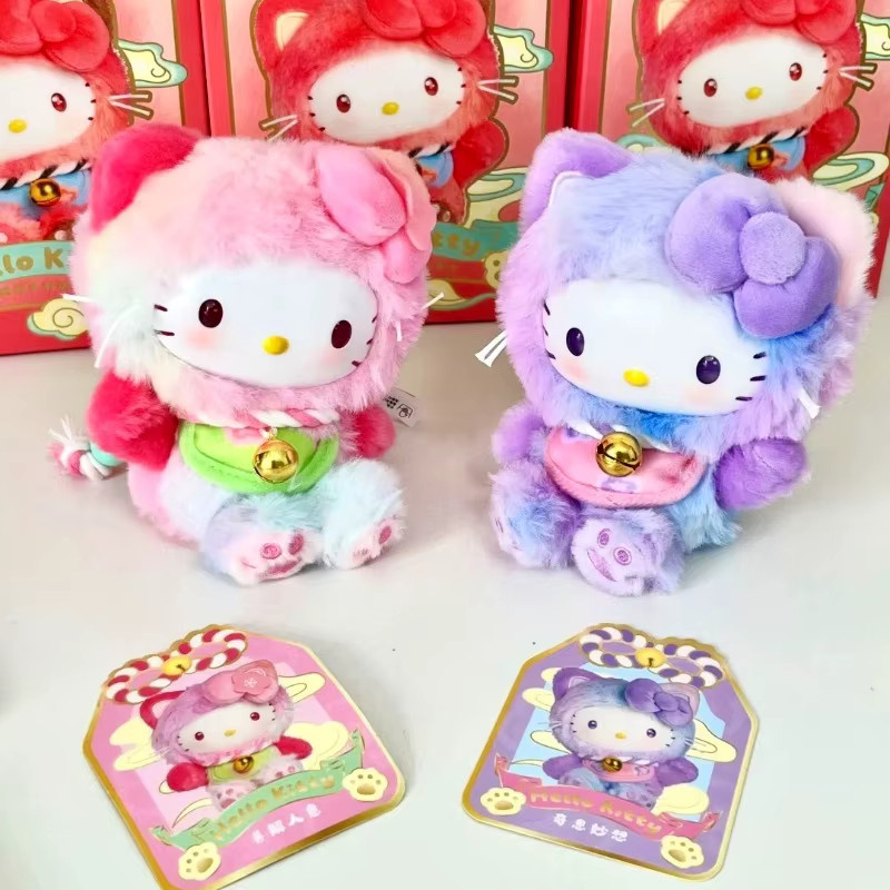 Sanrio Hello Kitty Meow Blessing Serie Blind Box, Anime Figur, Puppe - Bild 2