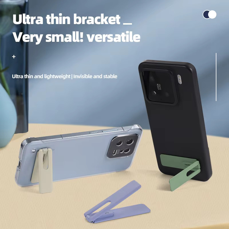 Universeller verstellbarer Telefonständer für iPhone und Samsung in Weiß, vertikaler und horizontaler Halter - Bild 2